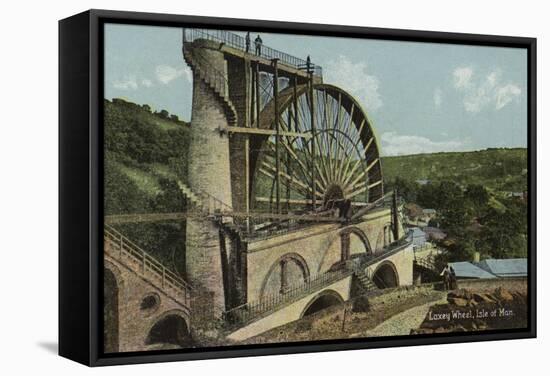 Laxey Wheel, Isle of Man-null-Framed Stretched Canvas