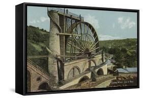 Laxey Wheel, Isle of Man-null-Framed Stretched Canvas