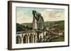 Laxey Wheel, Isle of Man-null-Framed Art Print