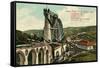 Laxey Wheel, Isle of Man-null-Framed Stretched Canvas