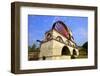 Laxey Wheel, Laxey, Isle of Man, Europe-Neil Farrin-Framed Photographic Print