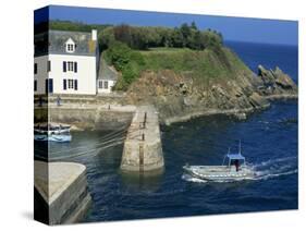 Lay Harbour, Ile De Groix, Brittany, France, Europe-Thouvenin Guy-Stretched Canvas