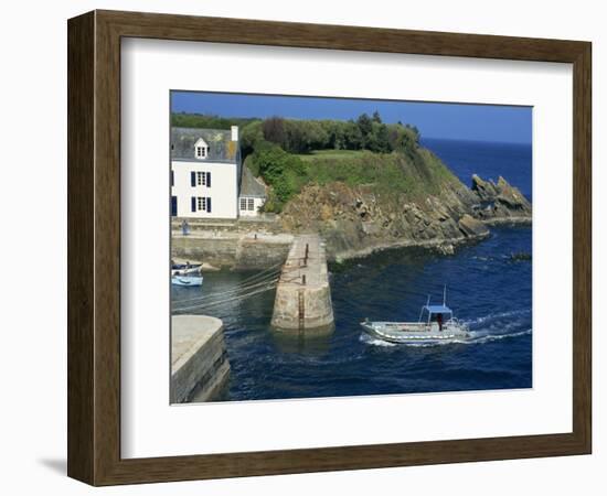 Lay Harbour, Ile De Groix, Brittany, France, Europe-Thouvenin Guy-Framed Photographic Print