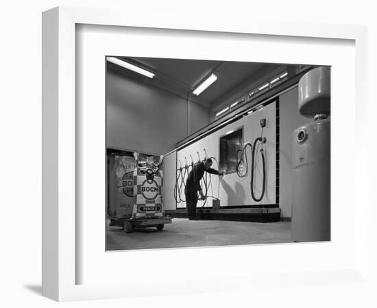 Laycock Lubrication Plant at Bocm Animal Feeds, Selby, North Yorkshire, 1962-Michael Walters-Framed Photographic Print