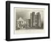 Layer Marney Tower, Essex, the Seat of Mathews Corsellis, Esquire-William Henry Bartlett-Framed Giclee Print