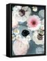 Layer Work from Different Bright Blossoms Swimming in Water-Alaya Gadeh-Framed Stretched Canvas