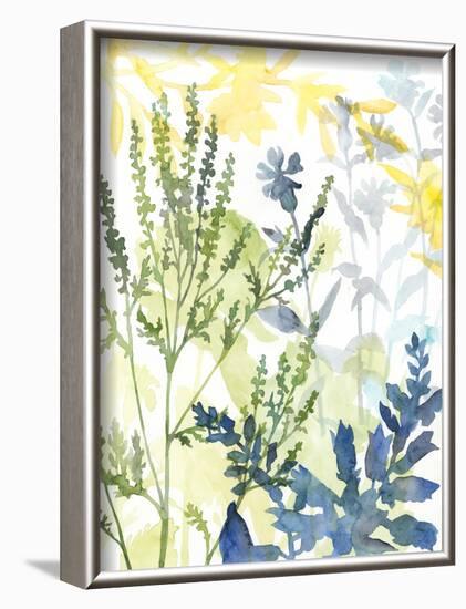 Layered Blooms I-Megan Meagher-Framed Art Print