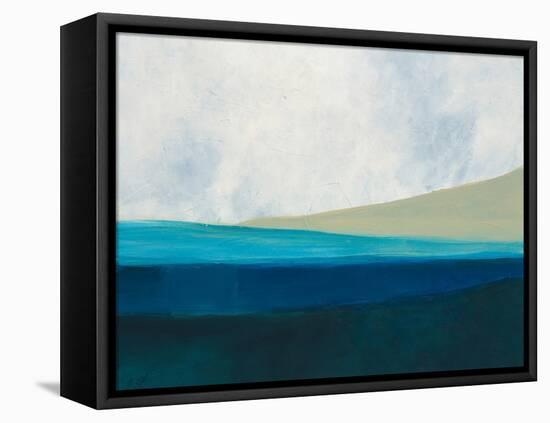 Layered Earth 1-Jan Weiss-Framed Stretched Canvas