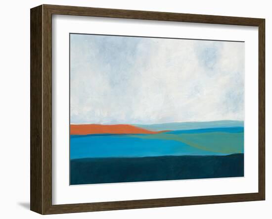 Layered Earth 2-Jan Weiss-Framed Art Print