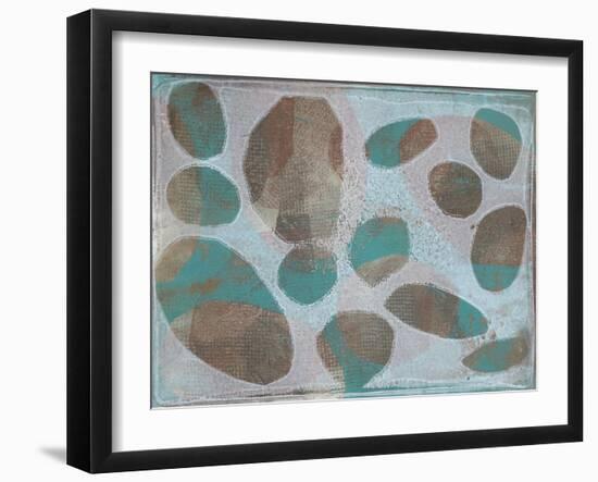 Layered Exclusion IV-Jennifer Goldberger-Framed Art Print