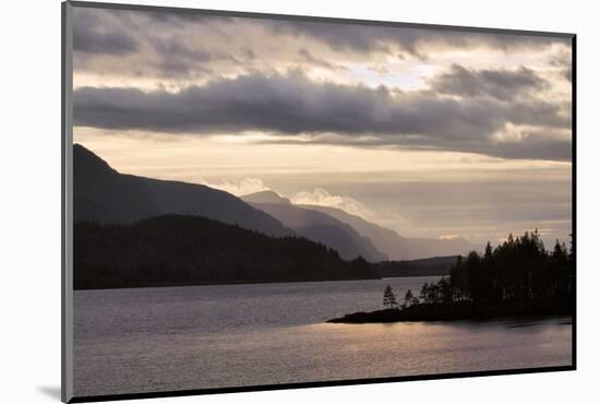 Layered Hills at Sunset-Steve Terrill-Mounted Photographic Print