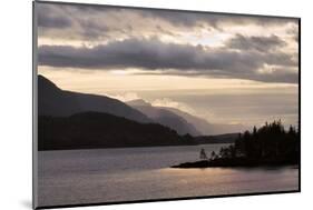 Layered Hills at Sunset-Steve Terrill-Mounted Photographic Print