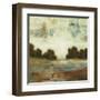 Layered Scape-Lisa Ridgers-Framed Art Print