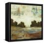 Layered Scape-Lisa Ridgers-Framed Stretched Canvas