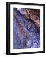 Layered Shale at Staffin, Isle of Skye-Richard Childs Photography-Framed Photographic Print