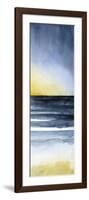 Layered Sunset Triptych III-Grace Popp-Framed Art Print