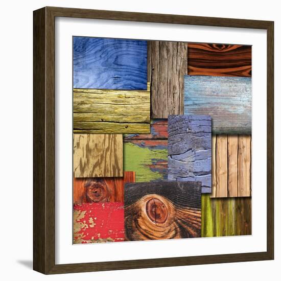 Layered Wood-Karen Williams-Framed Giclee Print