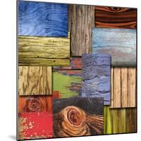 Layered Wood-Karen Williams-Mounted Giclee Print