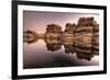 Layered-Bob Larson-Framed Art Print