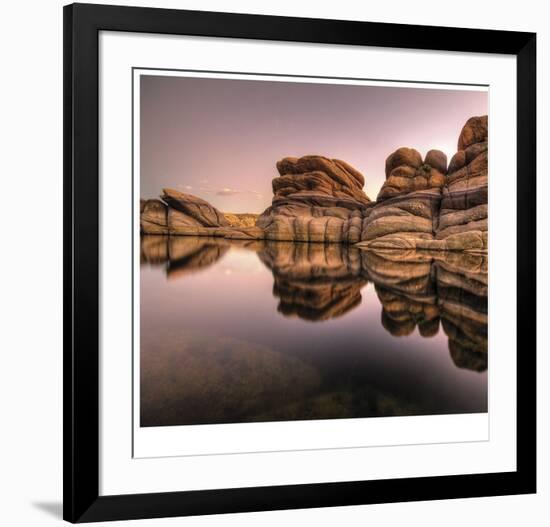 Layered-Bob Larson-Framed Giclee Print