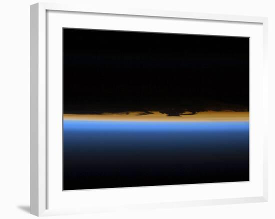 Layers of Earth's Atmosphere-null-Framed Photographic Print