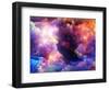 Layers of Fractal Paint-agsandrew-Framed Art Print