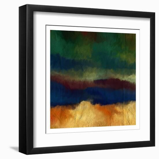 Layers of Jewel-Kimberly Allen-Framed Art Print