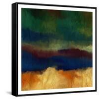 Layers of Jewel-Kimberly Allen-Framed Stretched Canvas