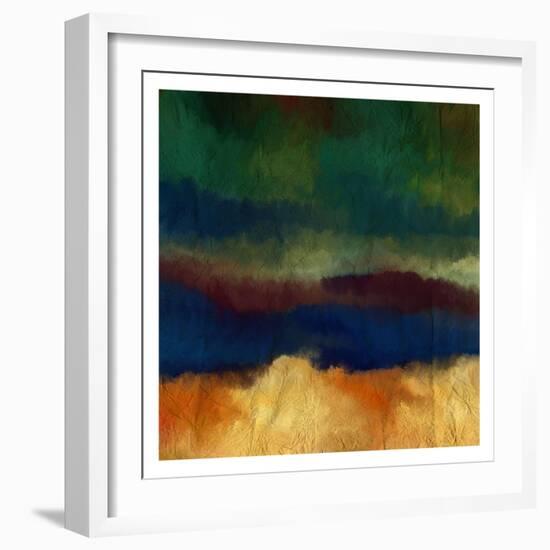 Layers of Jewel-Kimberly Allen-Framed Art Print