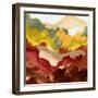 Layers of Summer Evening a - Recolor-THE Studio-Framed Premium Giclee Print