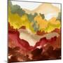 Layers of Summer Evening a - Recolor-THE Studio-Mounted Premium Giclee Print