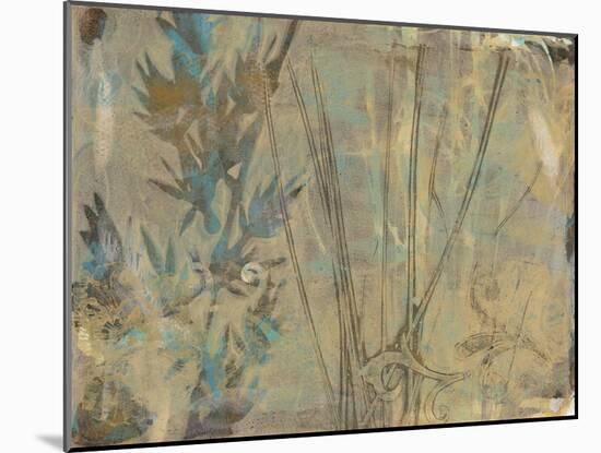 Layers on Bamboo I-Jennifer Goldberger-Mounted Art Print