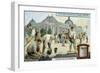 Laying Bitumen Road Surface in a Paris Street, C1900-null-Framed Giclee Print