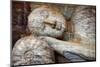 Laying Buddha in Polonnaruwa Temple - Medieval Capital of Ceylon,Unesco World Heritage Site-Maugli-l-Mounted Photographic Print