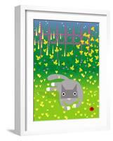 Laying in Garden-Artistan-Framed Photographic Print