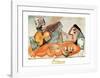 Laying Nude and Musician-Pablo Picasso-Framed Art Print