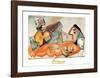 Laying Nude and Musician-Pablo Picasso-Framed Art Print