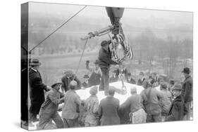 Laying the Cornerstone For the Lincoln Memorial-null-Stretched Canvas