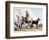 Laying the Dust-Thomas Rowlandson-Framed Art Print