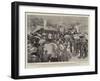 Laying the Foundation of a Catholic Church on Mount Zion-Frederic De Haenen-Framed Giclee Print