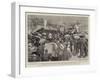 Laying the Foundation of a Catholic Church on Mount Zion-Frederic De Haenen-Framed Giclee Print