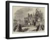 Laying the Foundation-Stone of an English Church at Stutgard, Wirtemberg-null-Framed Giclee Print