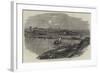 Laying the Foundation-Stone of the New Bridge at Prague-null-Framed Giclee Print