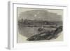 Laying the Foundation-Stone of the New Bridge at Prague-null-Framed Giclee Print