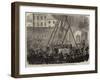 Laying the Foundation-Stone of the New Building in Connection with Freemasons' Hall-null-Framed Giclee Print