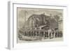 Laying the Foundation-Stone of the New Masonic Temple at Shanghai-null-Framed Giclee Print