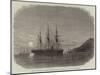 Laying the Submarine Telegraph Between Malta and Gibraltar, Off the Isle of Pantellaria-null-Mounted Giclee Print