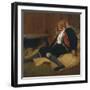 Laying Wounded, Setesdal, 1866-Olaf Isaachsen-Framed Giclee Print