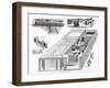 Layout of Roman Home-null-Framed Art Print