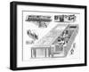 Layout of Roman Home-null-Framed Art Print